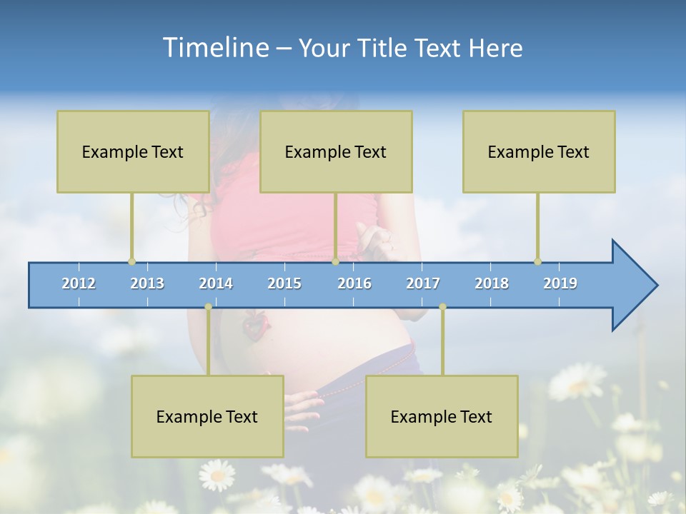 Female Healthy Lovely PowerPoint Template