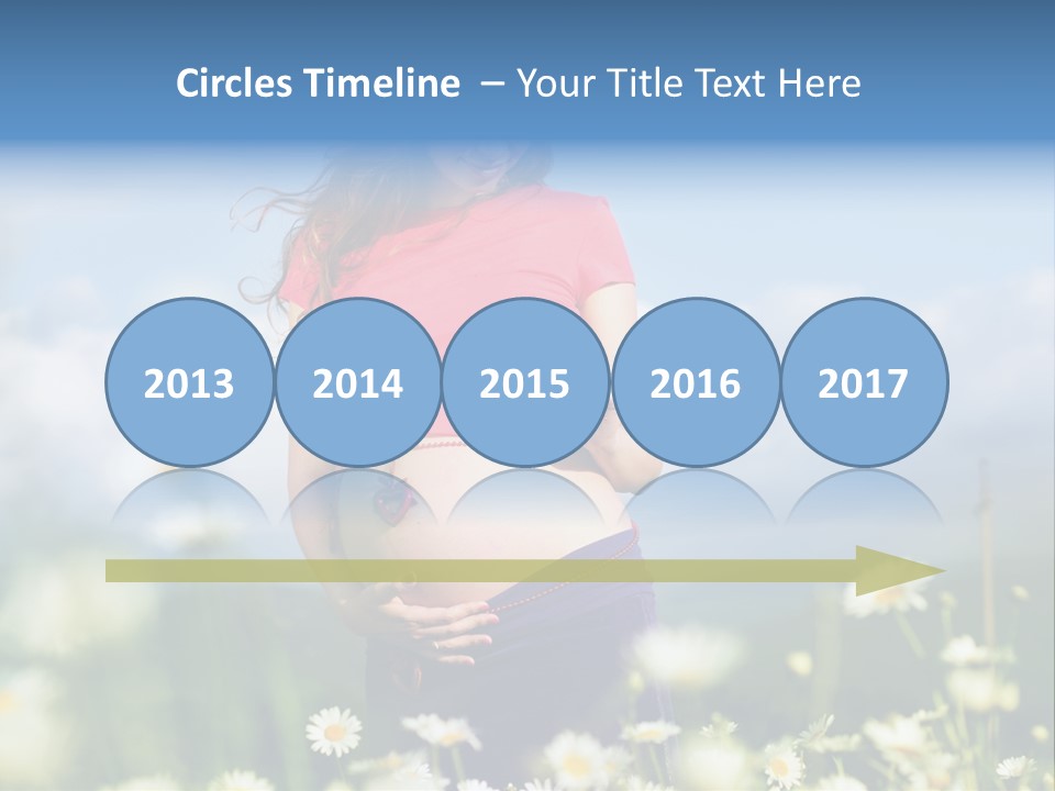 Female Healthy Lovely PowerPoint Template