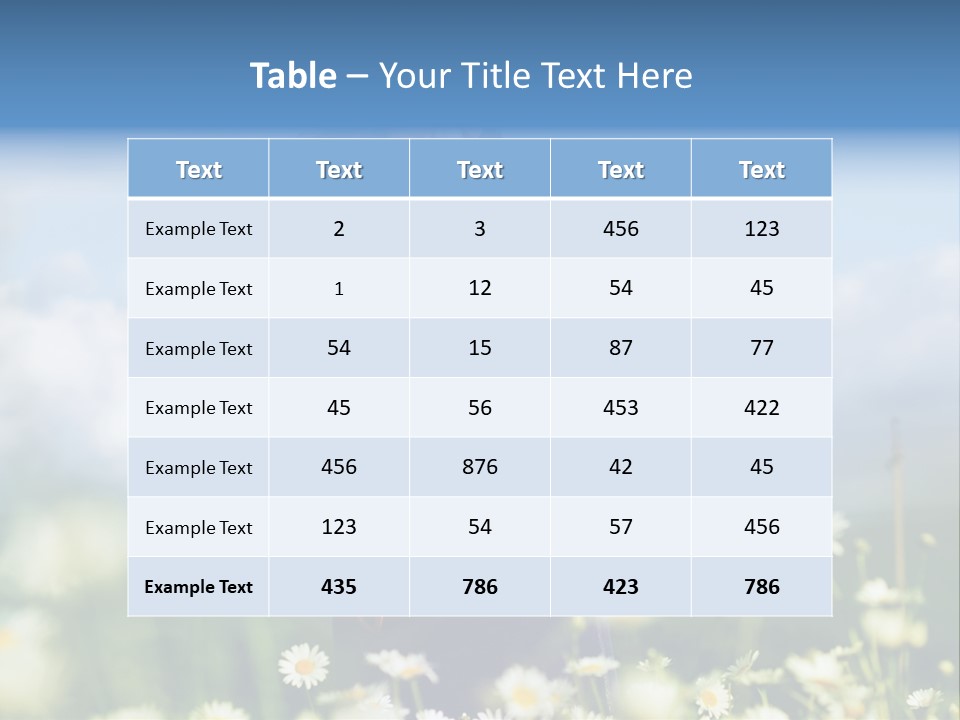 Female Healthy Lovely PowerPoint Template