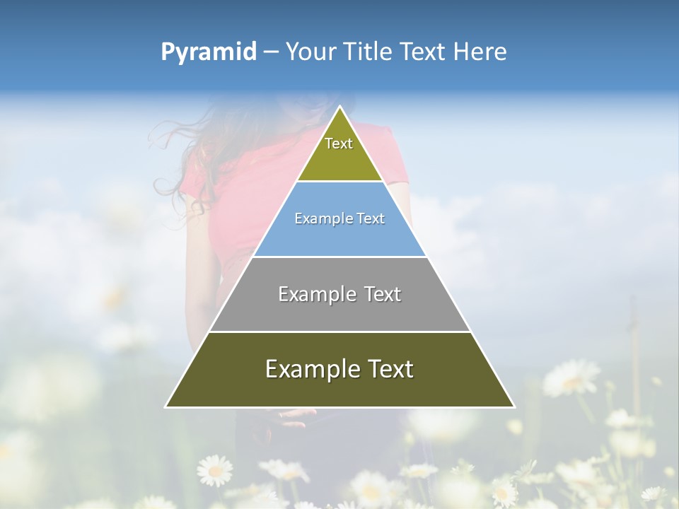 Female Healthy Lovely PowerPoint Template