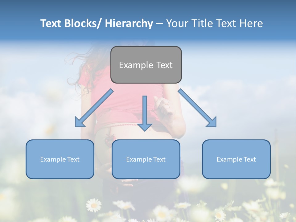 Female Healthy Lovely PowerPoint Template