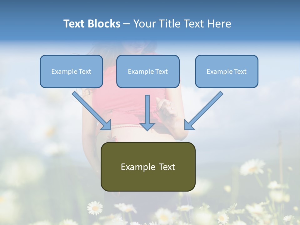 Female Healthy Lovely PowerPoint Template