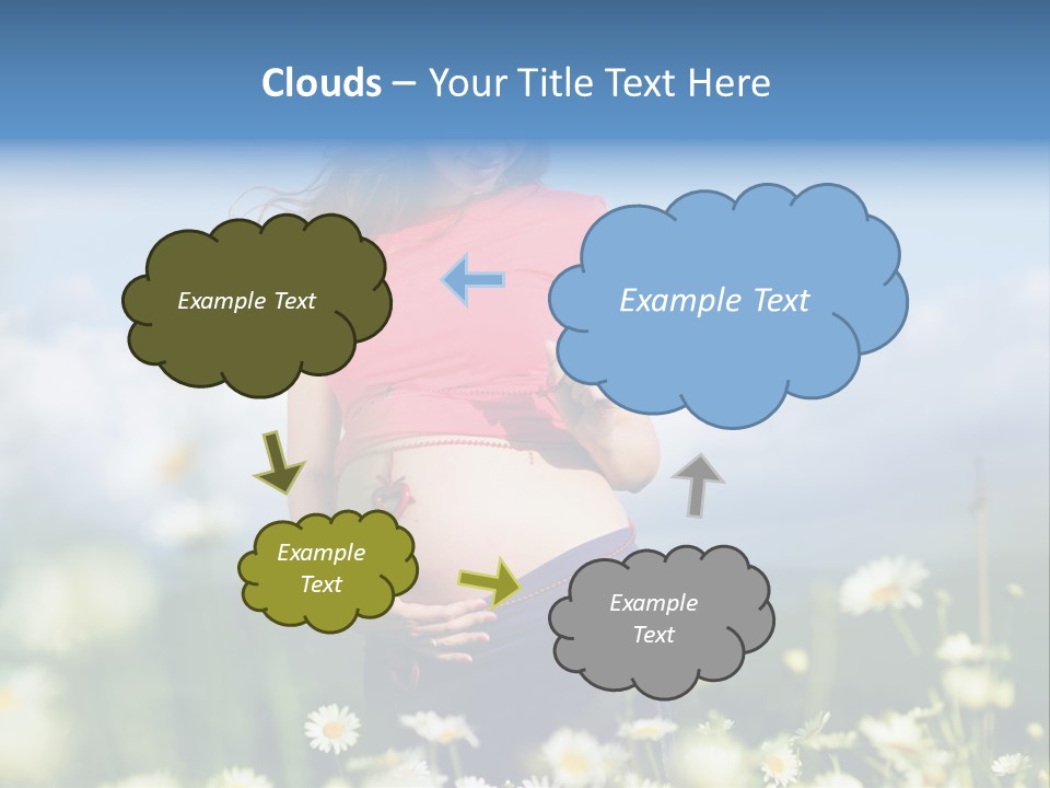 Female Healthy Lovely PowerPoint Template