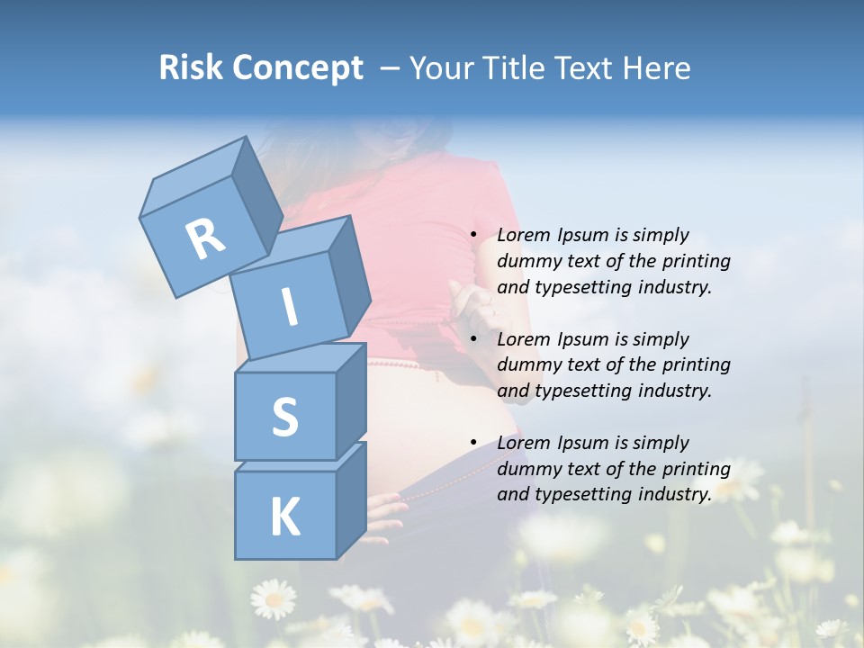 Female Healthy Lovely PowerPoint Template