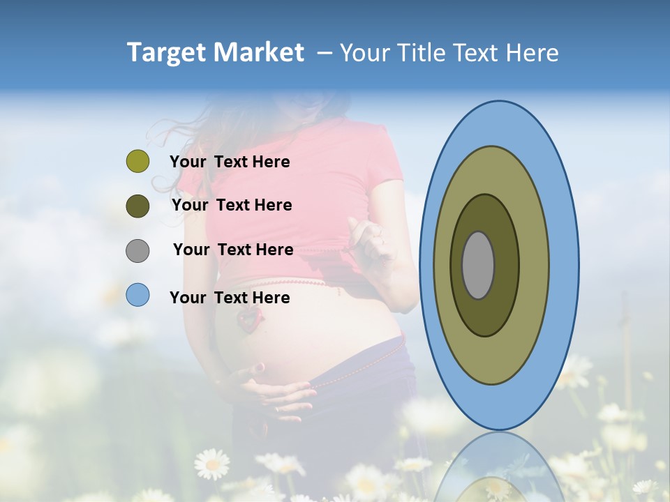 Female Healthy Lovely PowerPoint Template