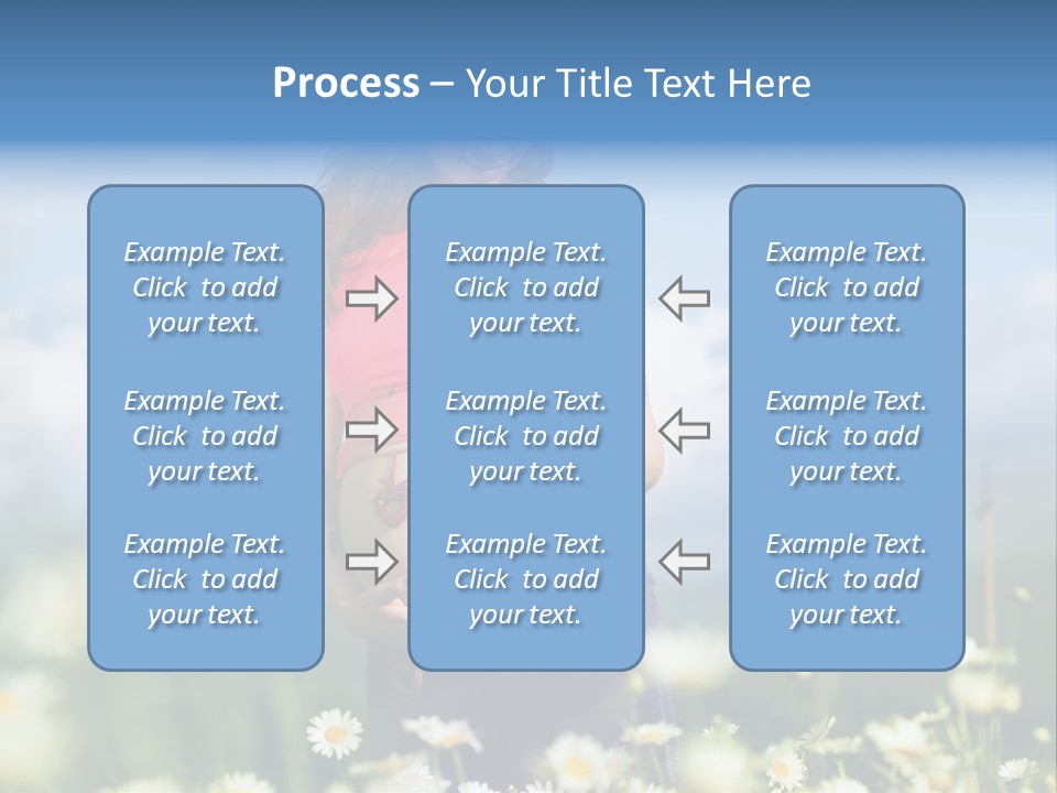 Female Healthy Lovely PowerPoint Template