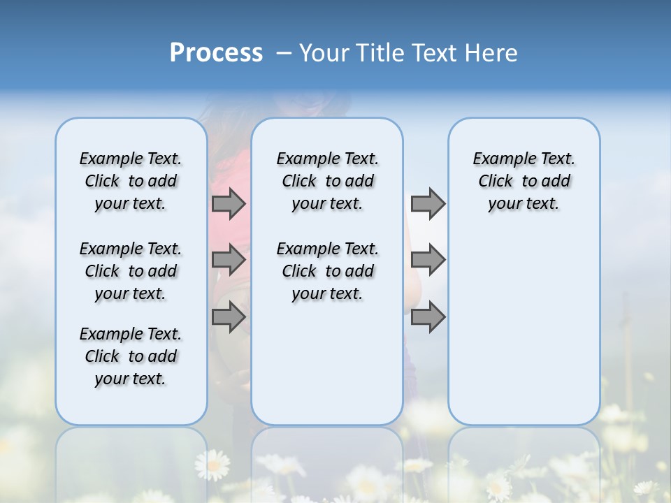 Female Healthy Lovely PowerPoint Template