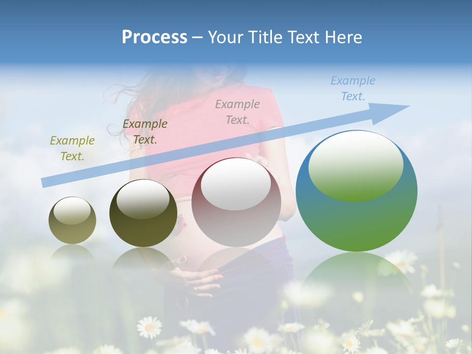 Female Healthy Lovely PowerPoint Template