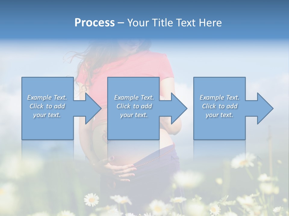 Female Healthy Lovely PowerPoint Template