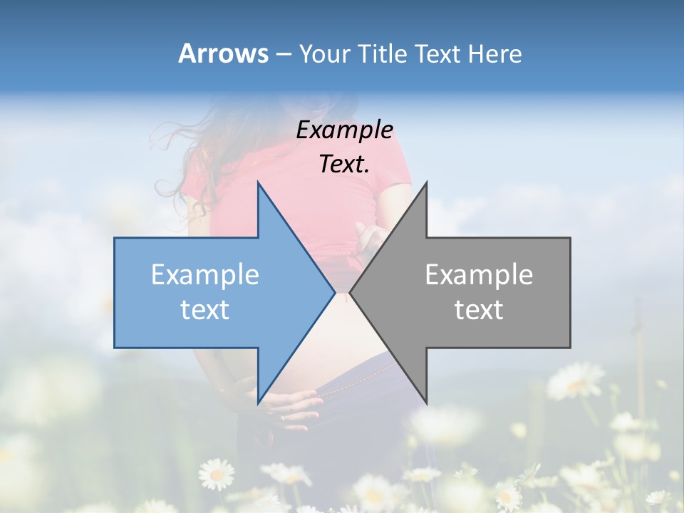 Female Healthy Lovely PowerPoint Template