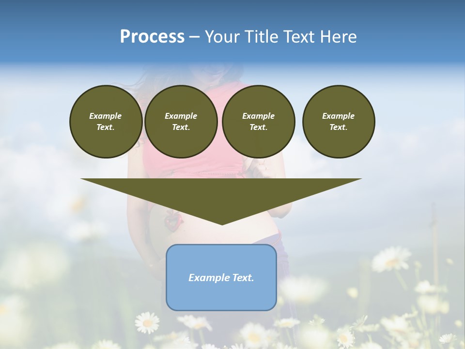 Female Healthy Lovely PowerPoint Template