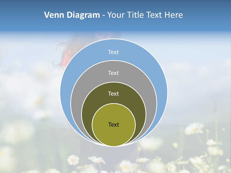 Female Healthy Lovely PowerPoint Template
