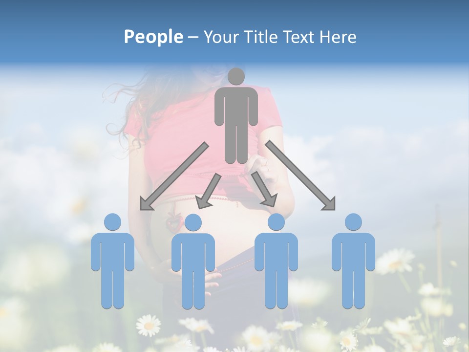 Female Healthy Lovely PowerPoint Template