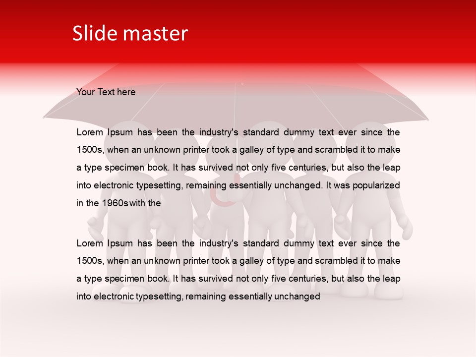 Healthcare Teamwork Healthy PowerPoint Template