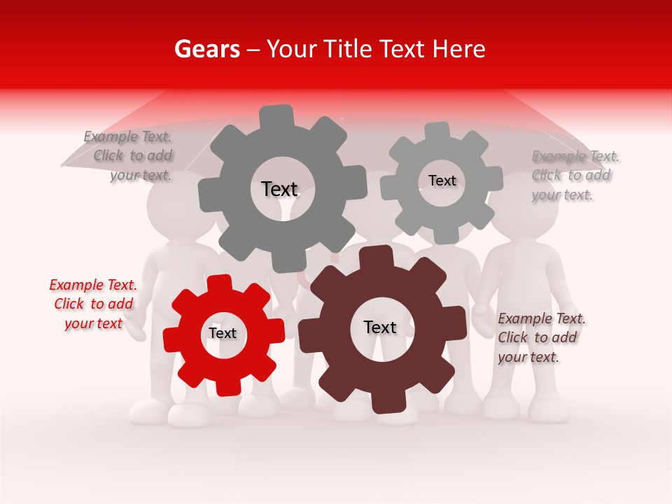 Healthcare Teamwork Healthy PowerPoint Template