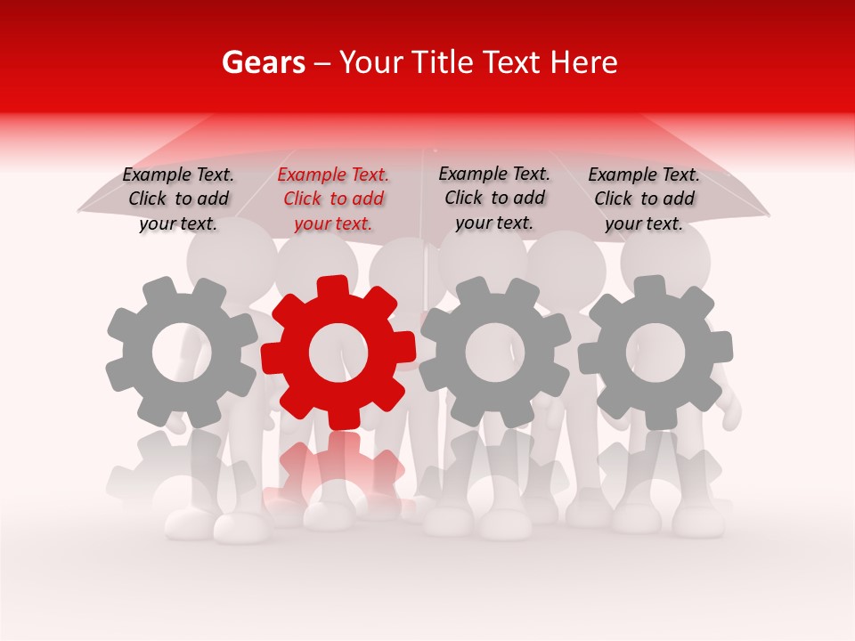 Healthcare Teamwork Healthy PowerPoint Template