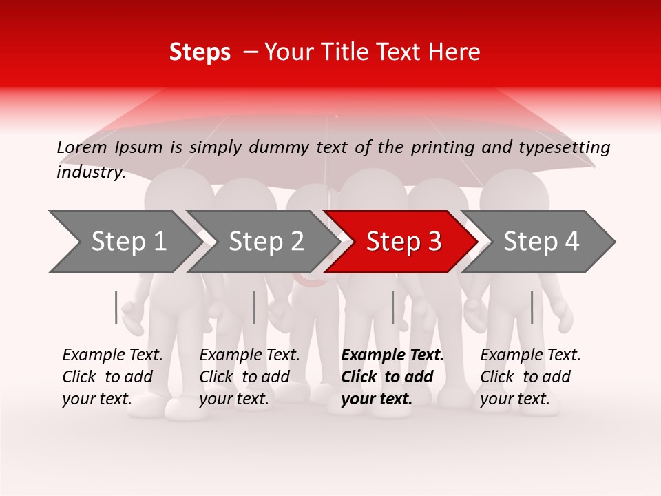 Healthcare Teamwork Healthy PowerPoint Template