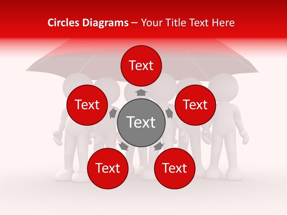 Healthcare Teamwork Healthy PowerPoint Template