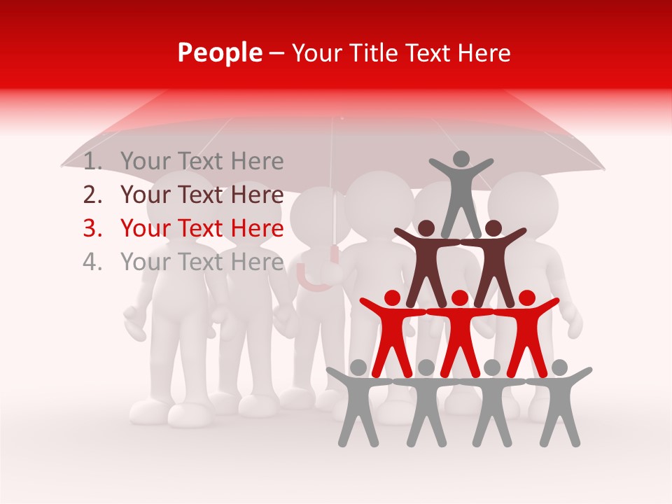 Healthcare Teamwork Healthy PowerPoint Template