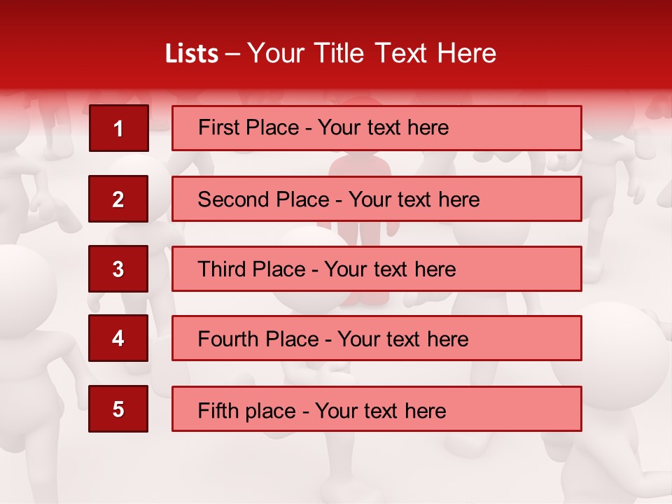 Stand Important Group PowerPoint Template