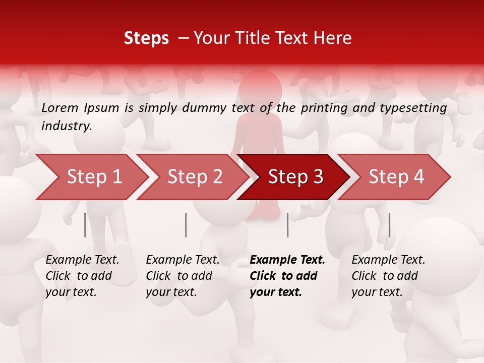 Stand Important Group PowerPoint Template