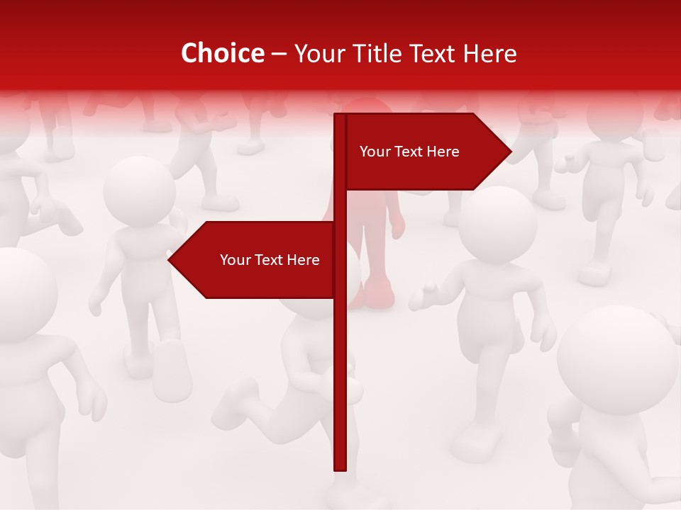 Stand Important Group PowerPoint Template