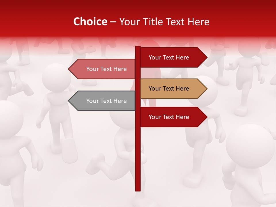 Stand Important Group PowerPoint Template