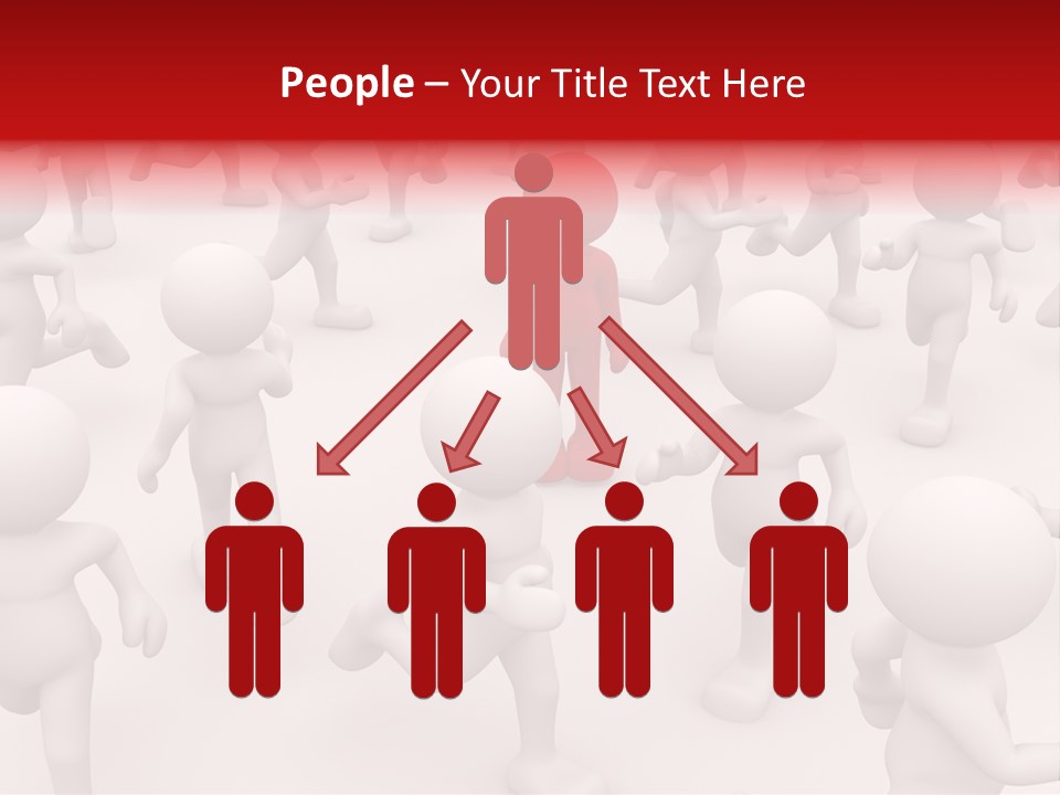 Stand Important Group PowerPoint Template