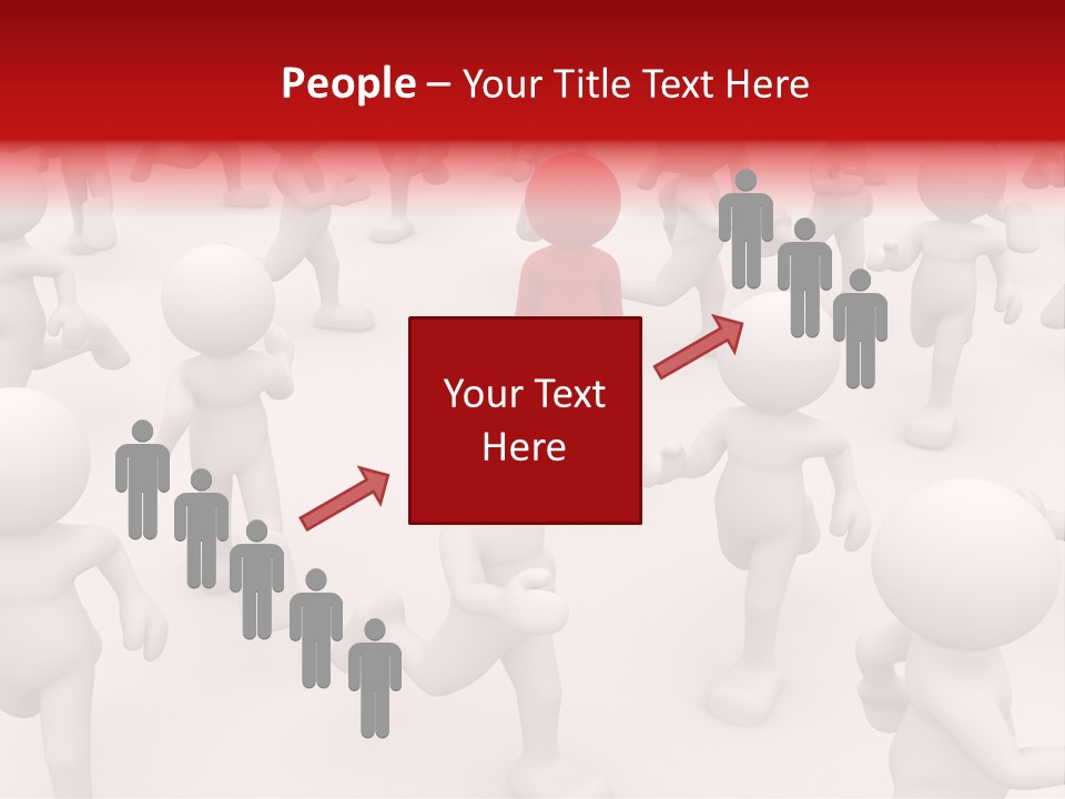 Stand Important Group PowerPoint Template