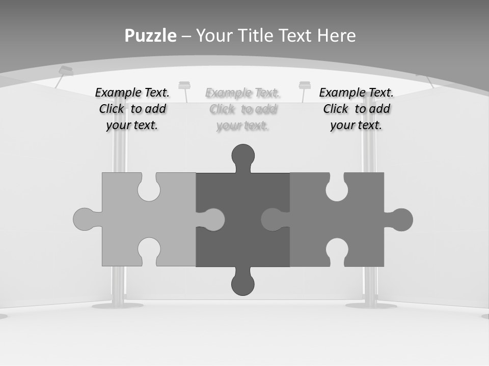 Management People Chair PowerPoint Template