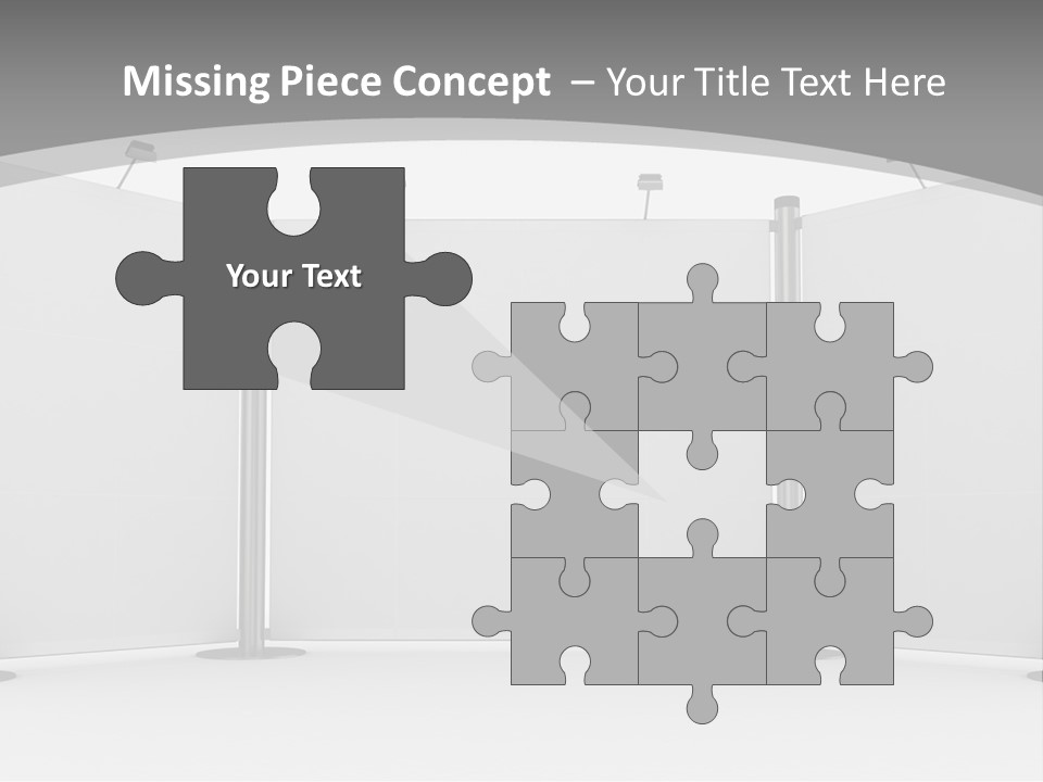 Management People Chair PowerPoint Template