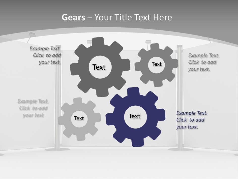 Management People Chair PowerPoint Template