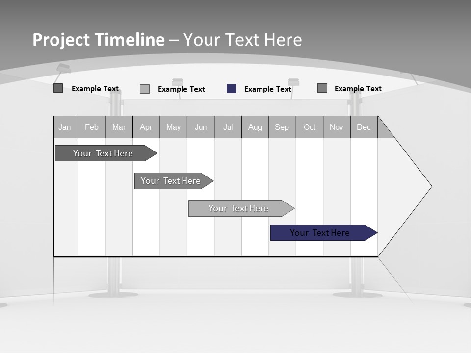 Management People Chair PowerPoint Template
