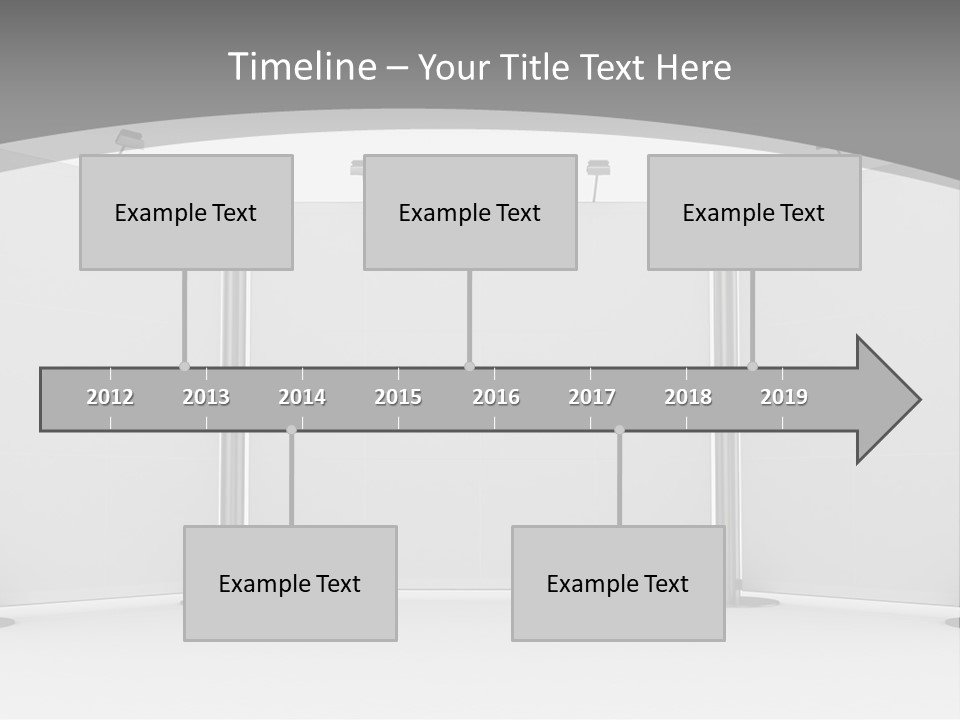 Management People Chair PowerPoint Template