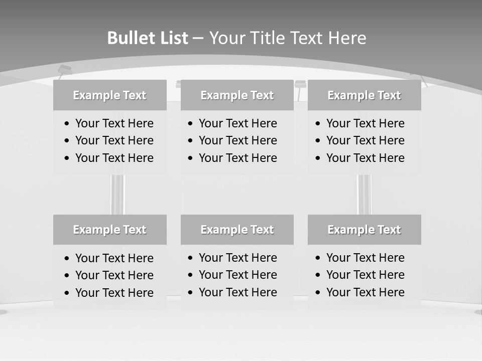 Management People Chair PowerPoint Template