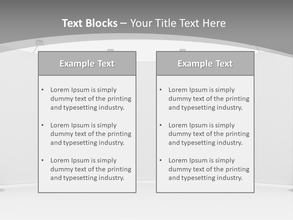Management People Chair PowerPoint Template