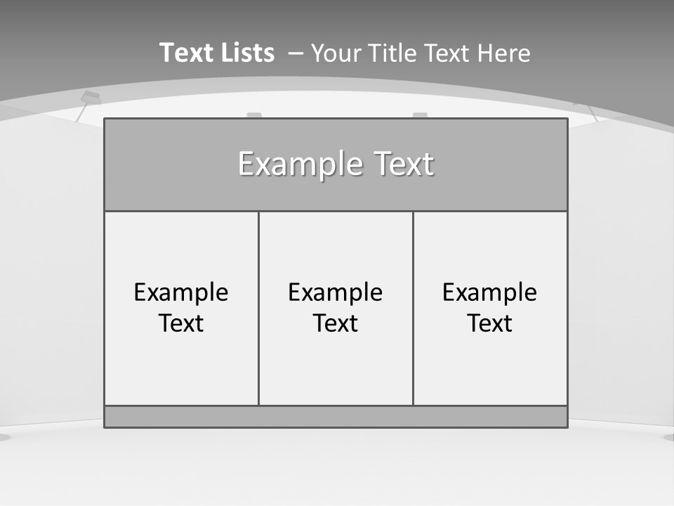 Management People Chair PowerPoint Template