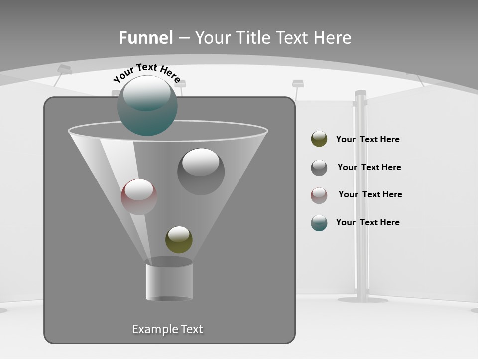 Management People Chair PowerPoint Template