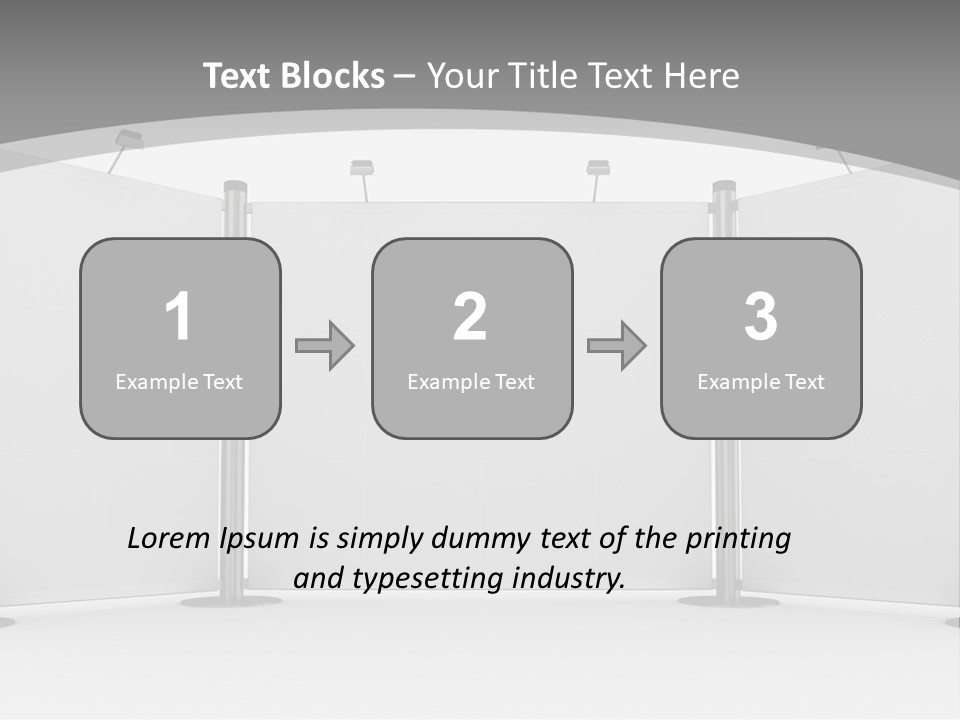 Management People Chair PowerPoint Template