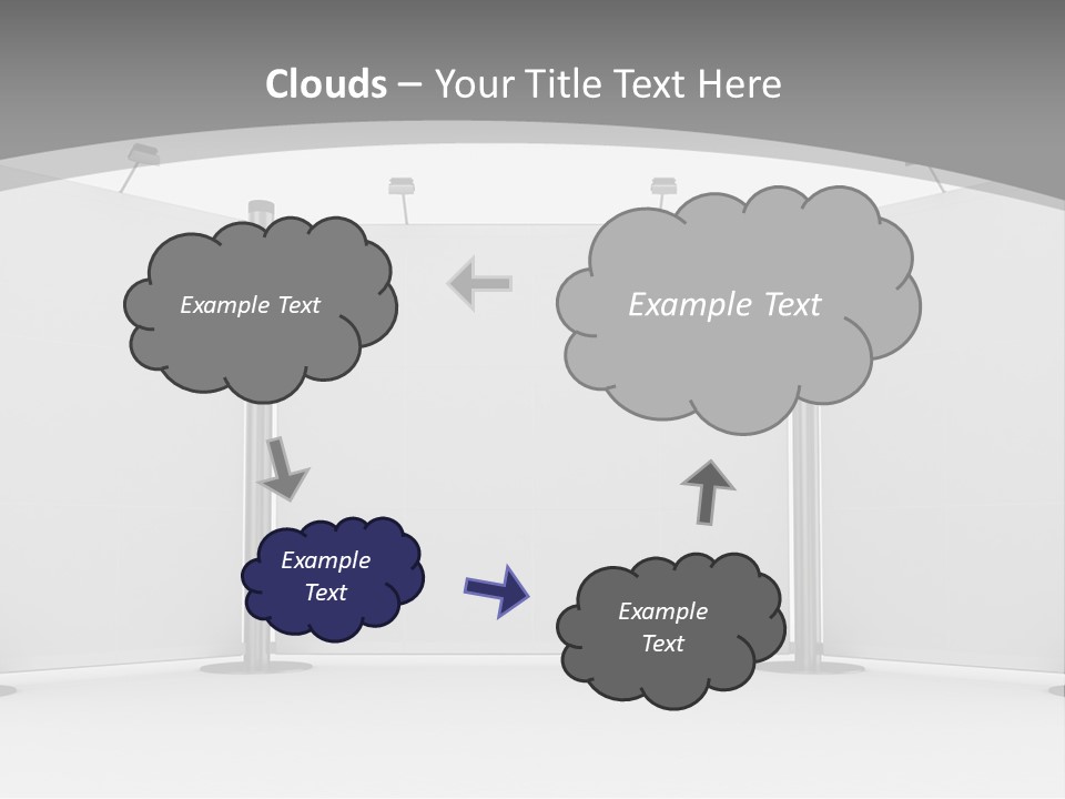 Management People Chair PowerPoint Template