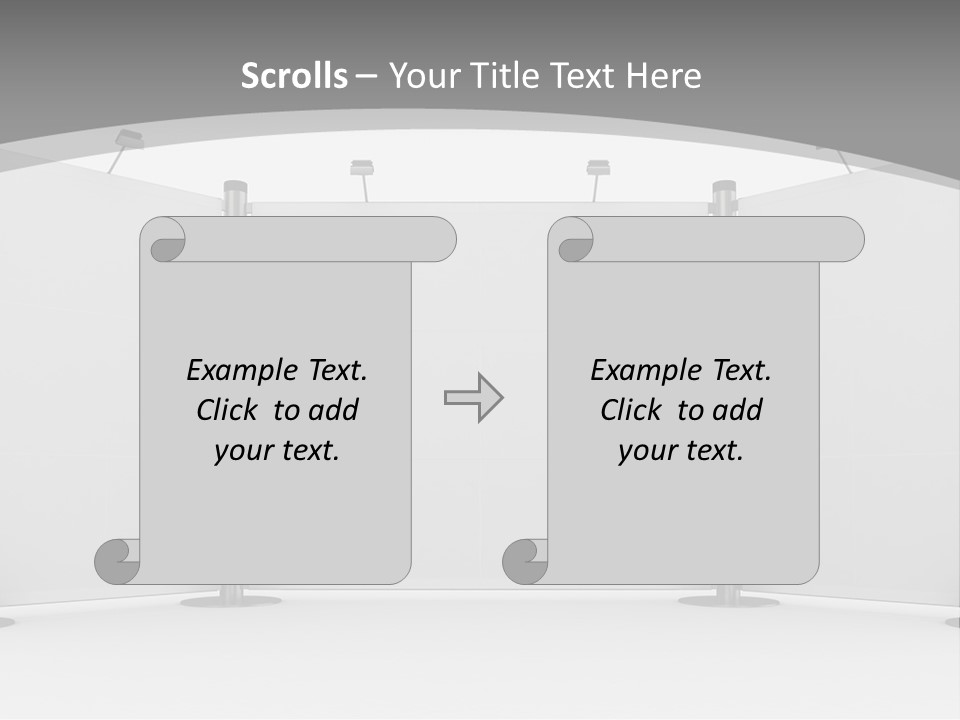 Management People Chair PowerPoint Template