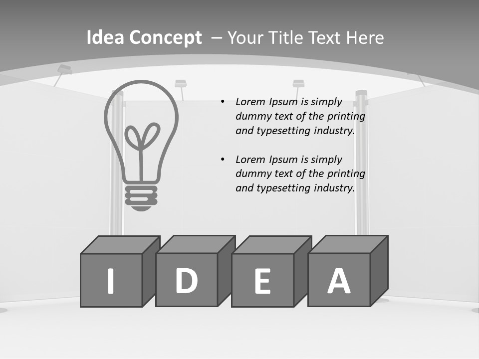 Management People Chair PowerPoint Template
