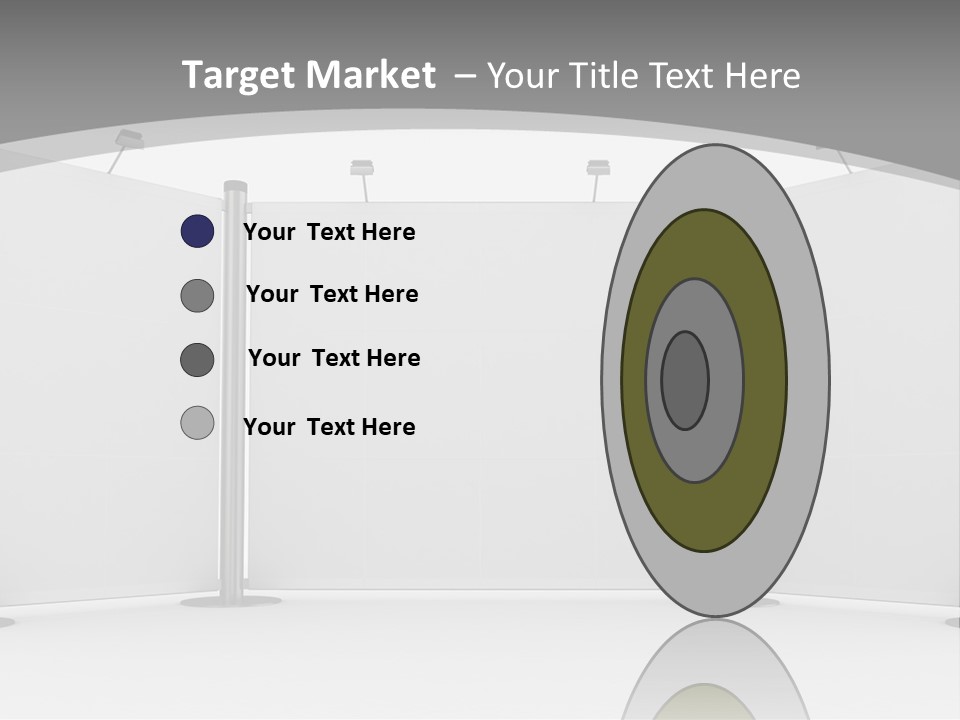 Management People Chair PowerPoint Template