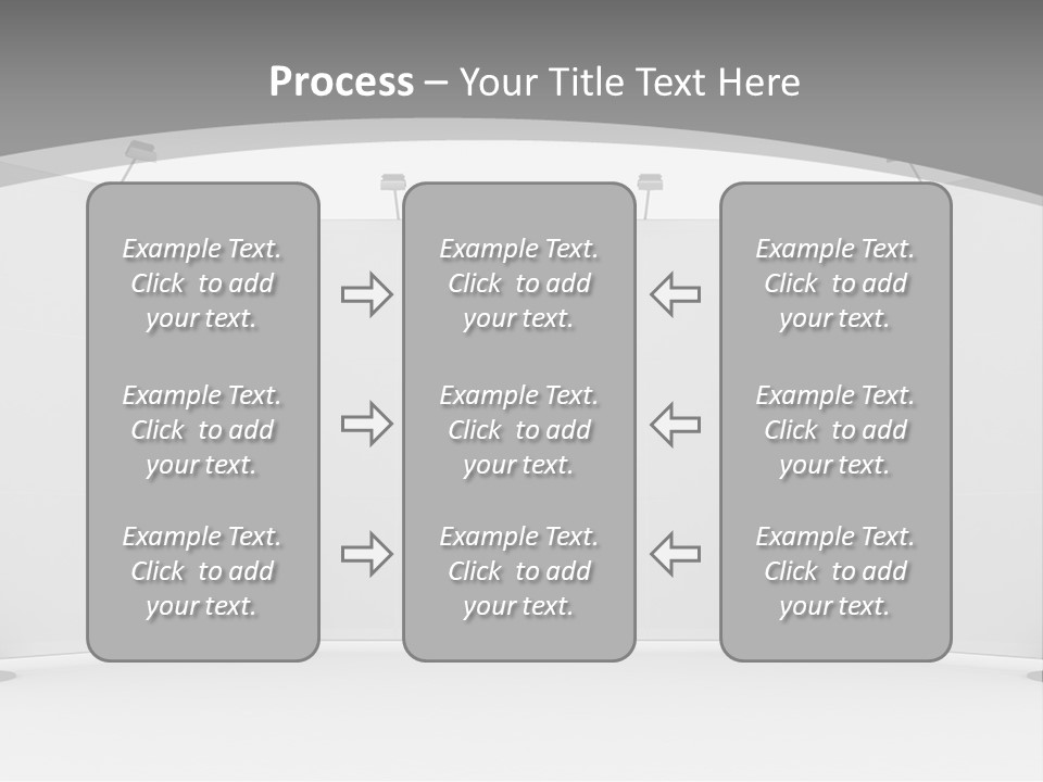Management People Chair PowerPoint Template