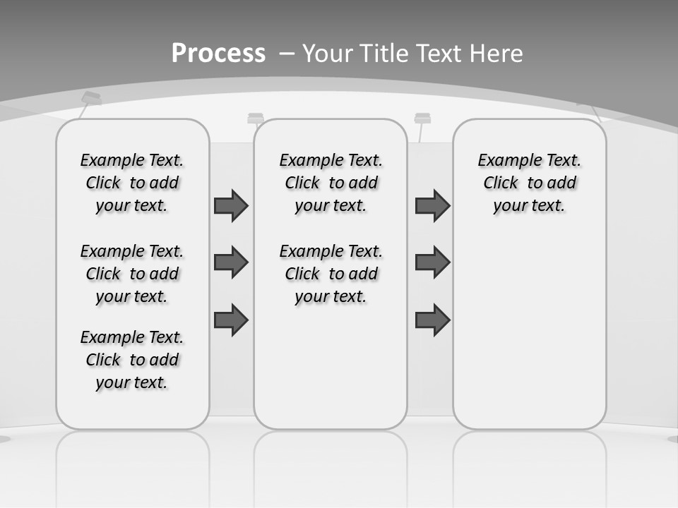 Management People Chair PowerPoint Template