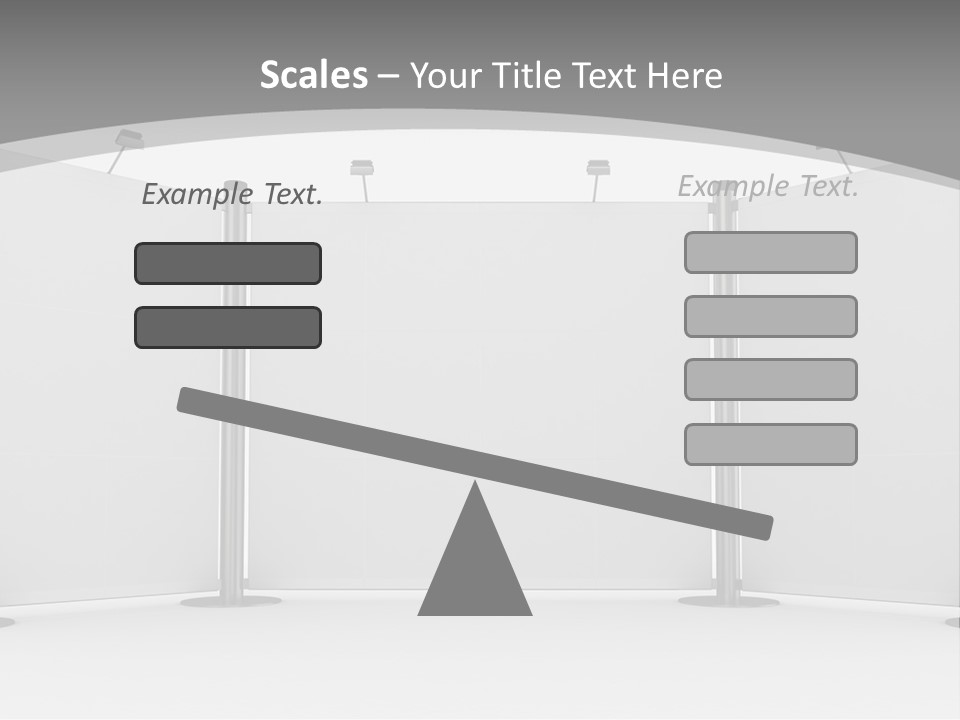 Management People Chair PowerPoint Template