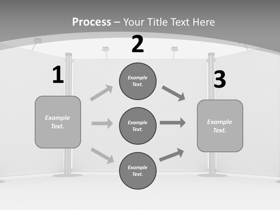 Management People Chair PowerPoint Template