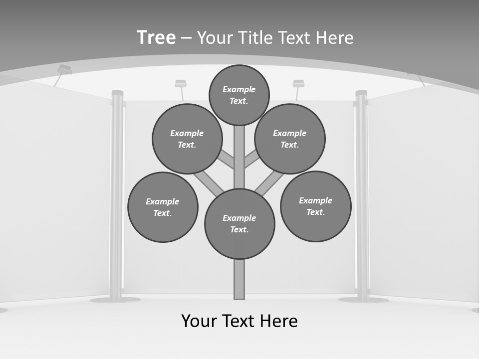 Management People Chair PowerPoint Template