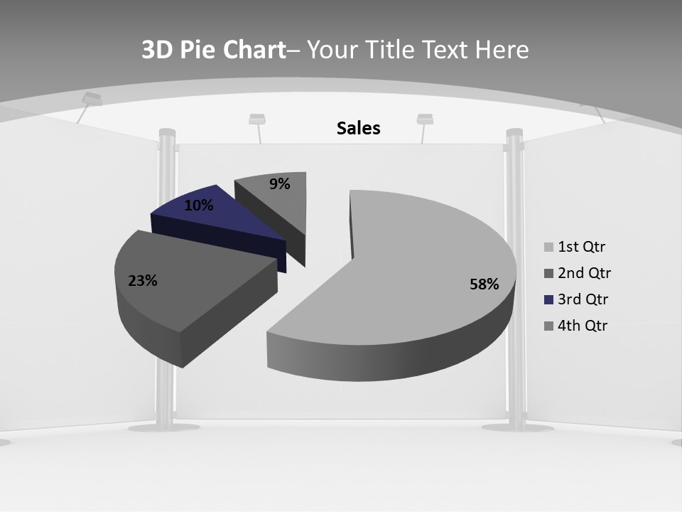 Management People Chair PowerPoint Template