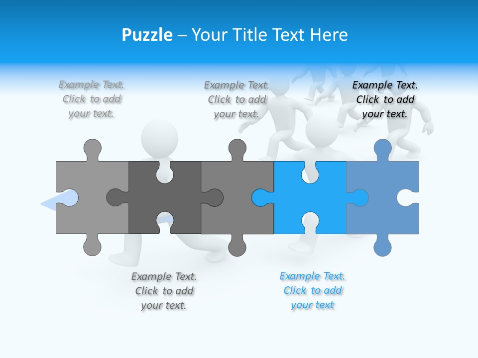 Forward Development Symbol PowerPoint Template